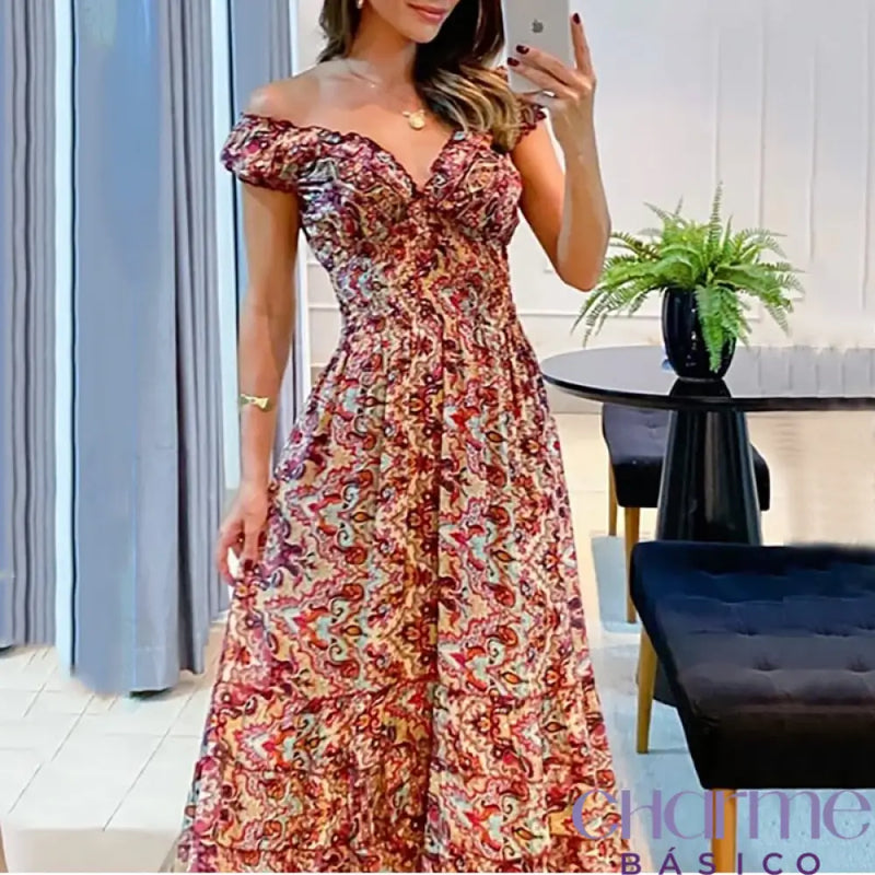 🌺 "Transforme Qualquer Ocasião em um Momento Inesquecível com o Vestido Katrina!" 🌺