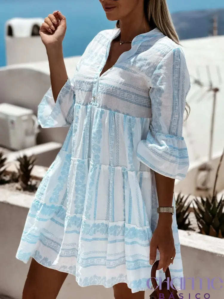 Vestido Feminino Boho Yara (Ganhe um Lindo Acessório para Completar seu Look Somente Hoje)