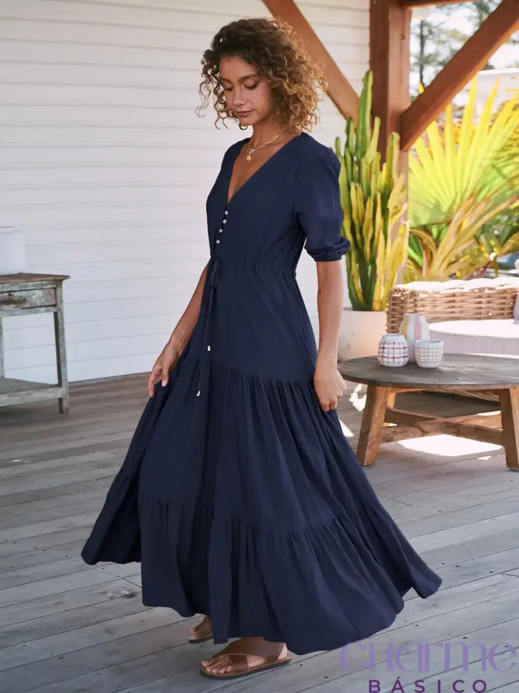 Vestido Lívia: O modelo perfeito para arrasar em qualquer ocasião!