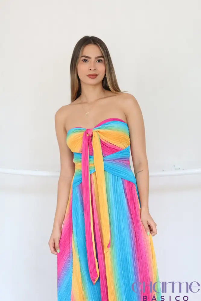 🌟 Vestido Marina: Cores Vibrantes e Elegância para Qualquer Ocasião! 🌟